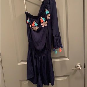 Navy Lily Pulitzer Romper